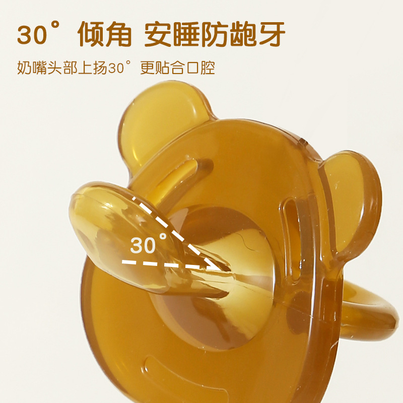 Baby pacifier for 0-3 months, super soft silicone, a sleeping type for newborns that mimics breast milk and prevents flatulence Application Scenario