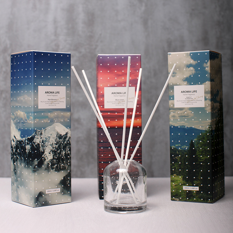 Hotel high-end flameless aromatherapy essential oil incense, home room perfume, bedroom air freshener, toilet deodorizer Application Scenario