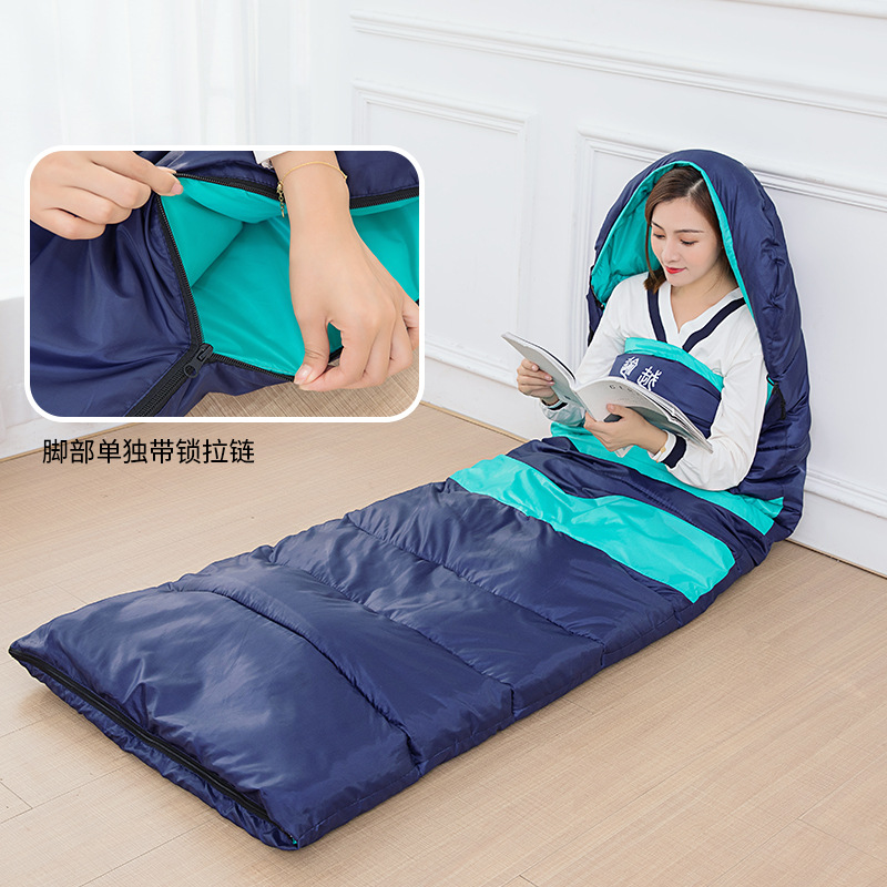 New cross-border envelope-style smart heating cotton sleeping bag, outdoor camping heating sleeping bag, trendy electric heating warm sleeping bag Application Scenario