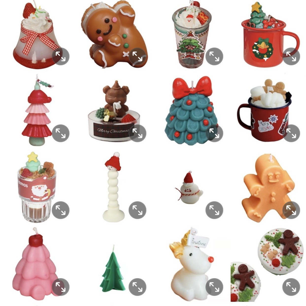 Aromatherapy shaped candles, sample links, creative trendy blind boxes, decorative items, souvenirs, cross-border physical wholesale details Picture