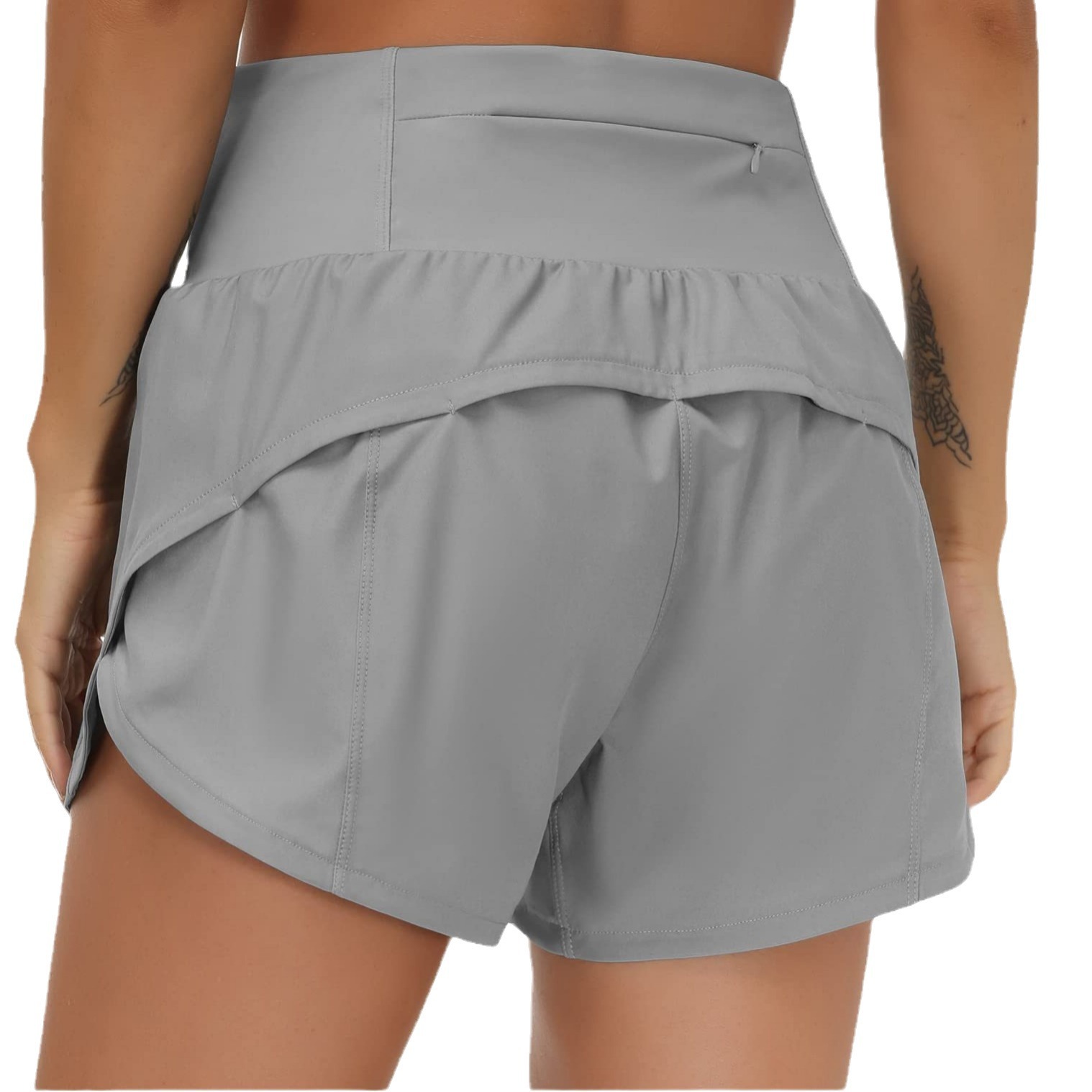 Two loose and casual high-waisted running shorts are the best-selling women's shorts on Amazon Cross-border Trade in 2024 Item Picture