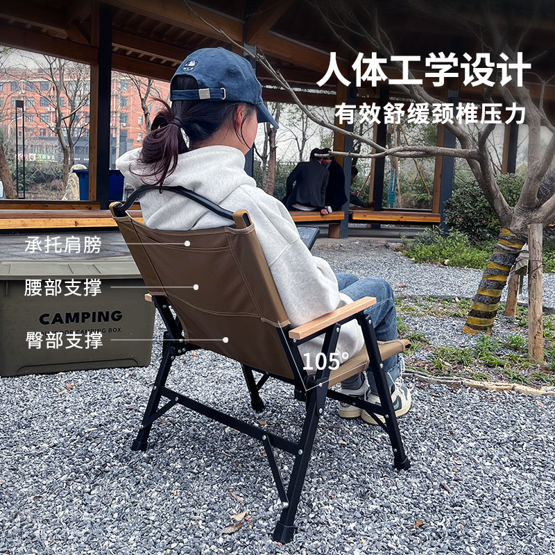户外用品/月亮椅老人户外/露营桌椅/露营桌/折叠桌细节图