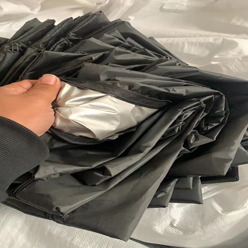 亚马逊外贸跨境车衣涤塔夫170T190T车罩防雨防尘遮阳挡加厚防雨                           白底实物图