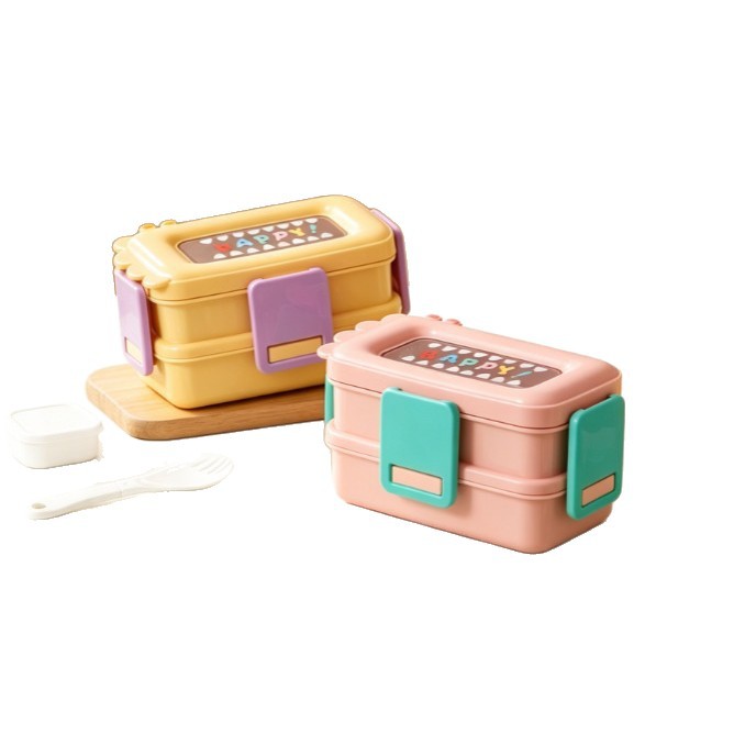 baby lunch box: Light Luxury crocodile cartoon insulated lunch box, double-sealed lunch box, student, office worker, picnic Item Picture