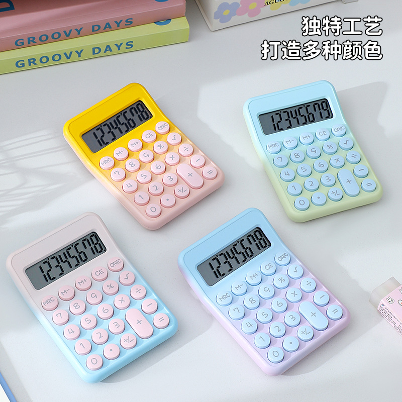 The RZ-836PRO dopamine gradient color calculator is a fresh, portable and flexible key office calculator Specification image