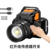 Wholesale of new cross-border 2025 sensor headlamps with intense brightness, long battery life, outdoor charging and fishing led lighting Application Scenario