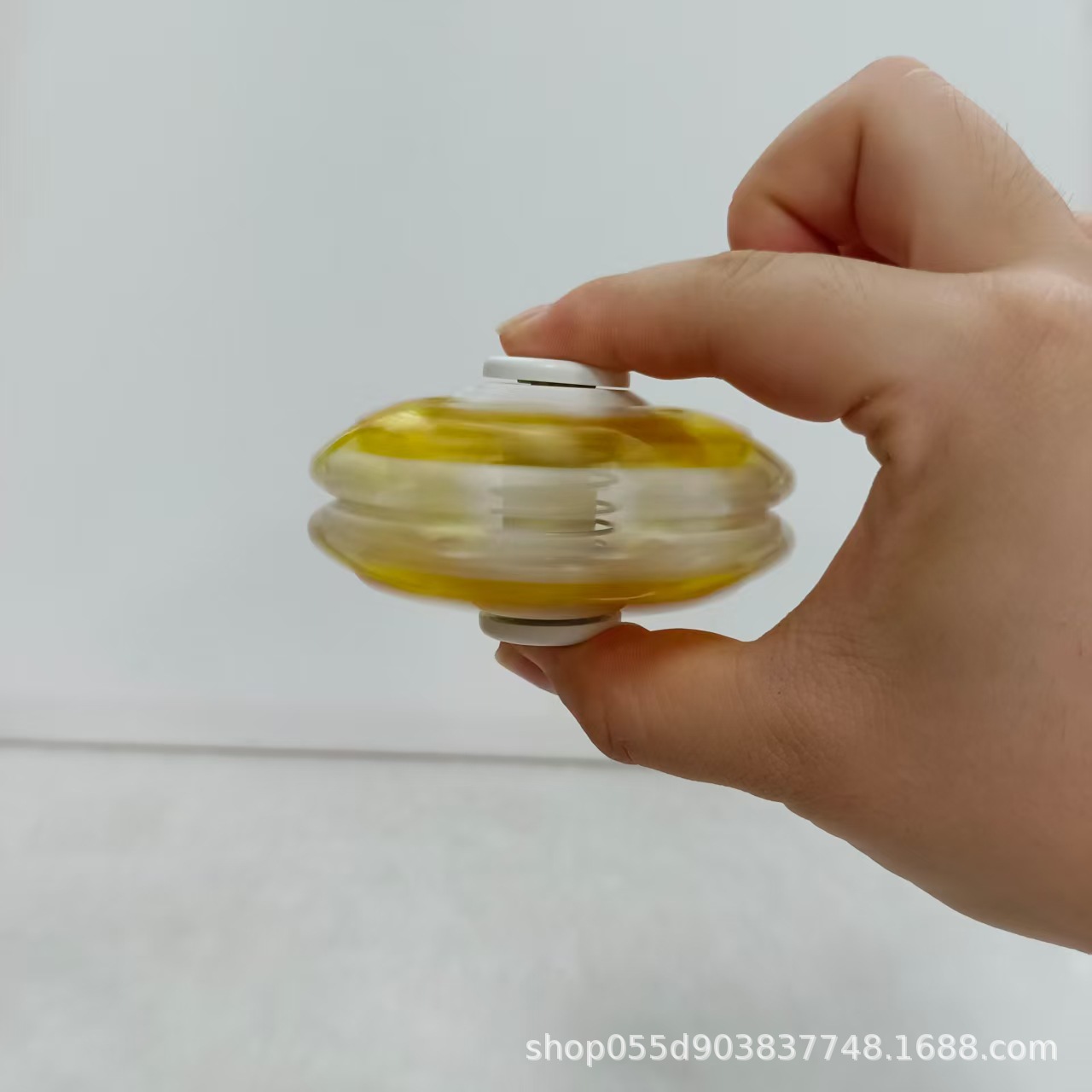 Press the rotating ball, fingertip creative press ball, macaron-colored student stress-relieving fun and educational toy gift wholesale Specification image
