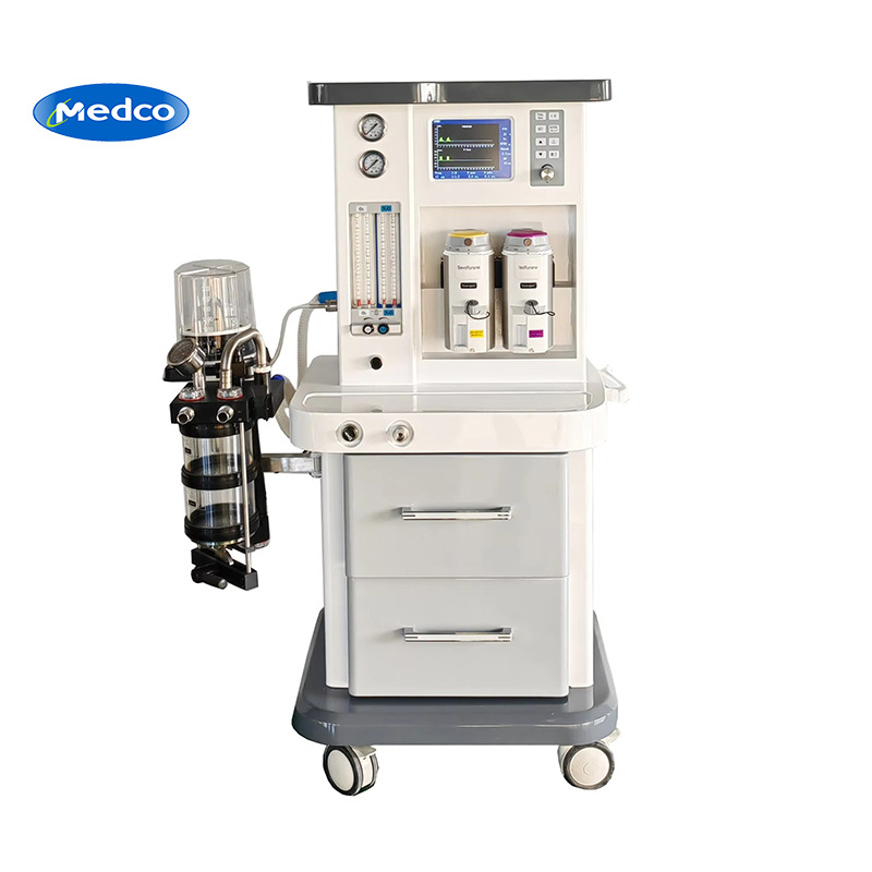 Cross-border exclusive supply Moedl-40 anesthesia machine, medical dual-tank anesthesia machine, surgical anesthesia ventilator with display screen