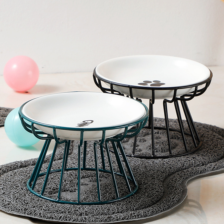 Pet food bowls, cute pet supplies, cat and dog food bowls