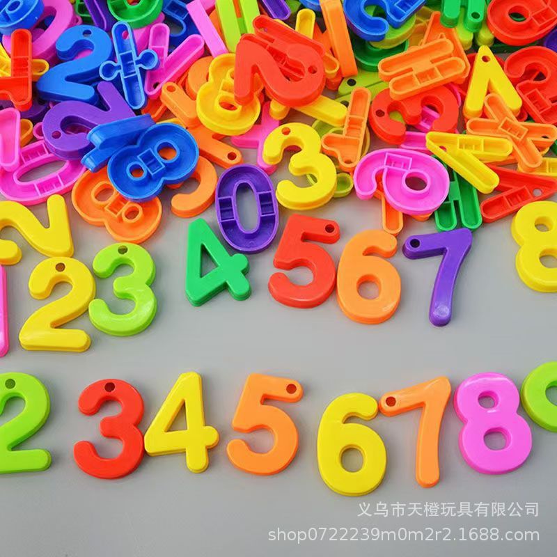 Cross-border wholesale of educational toys, children's magnetic alphanumeric early education accessories Application Scenario