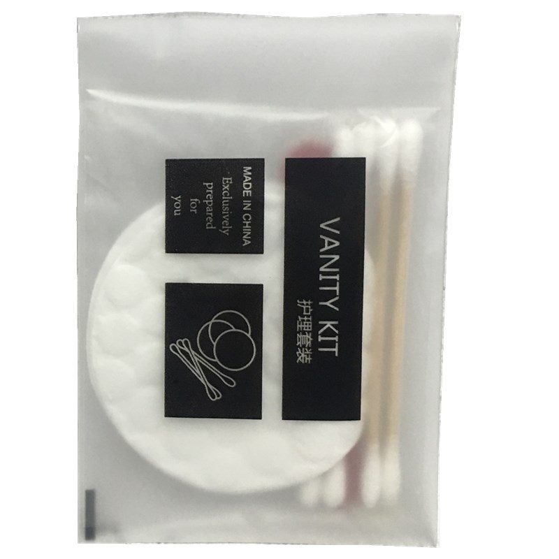 Hotel and homestay disposable products care package set, wooden sticks, cotton swabs, nail files, makeup cotton, beauty portable daily use Item Picture