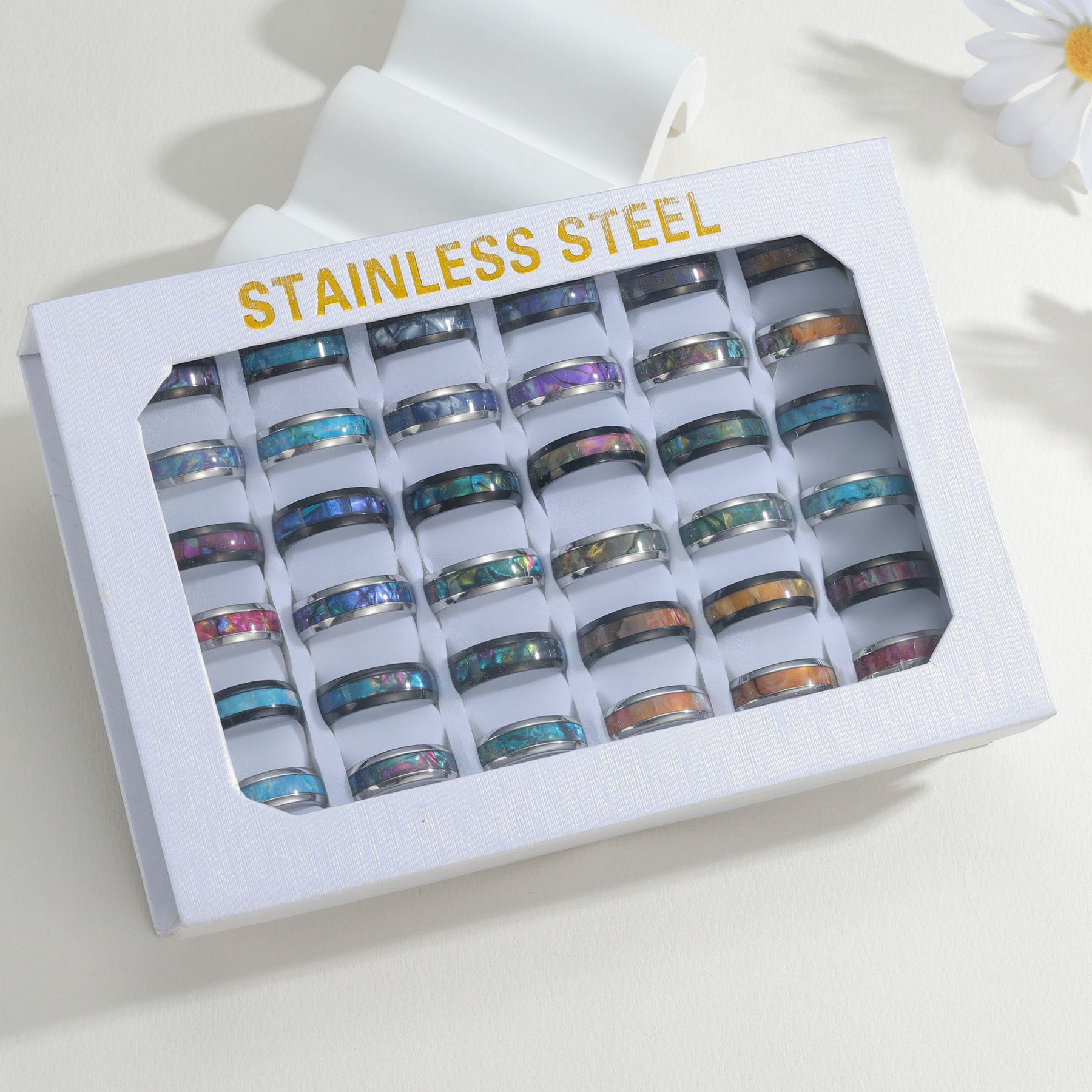 戒指/纯银戒指/脚戒/戒指空托/对戒情侣个性细节图