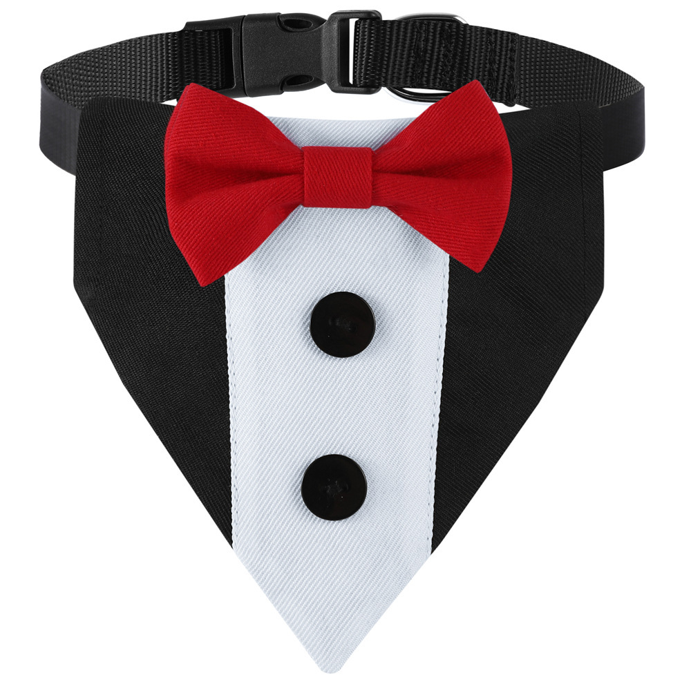A variety of pet bow tie scarves, cat scarves, pet saliva wipes, knitted scarves and pet bibs are available for selection Item Picture