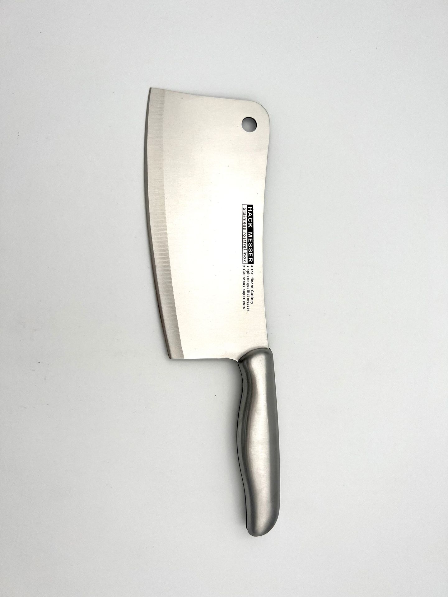 All-steel kitchen knife, sharp chef knife, ultra-fast fruit cutting, 5-piece household bone chopping knife set Specification image