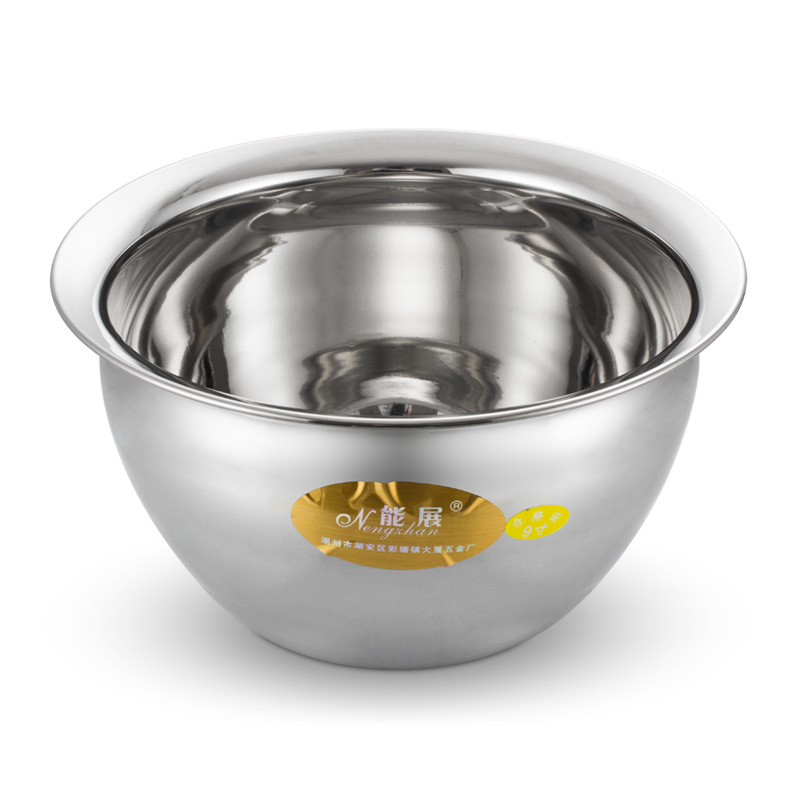 不锈钢特厚油鼓鼓型 涨形调料缸无磁加深油盆9/10/11寸批发产品图