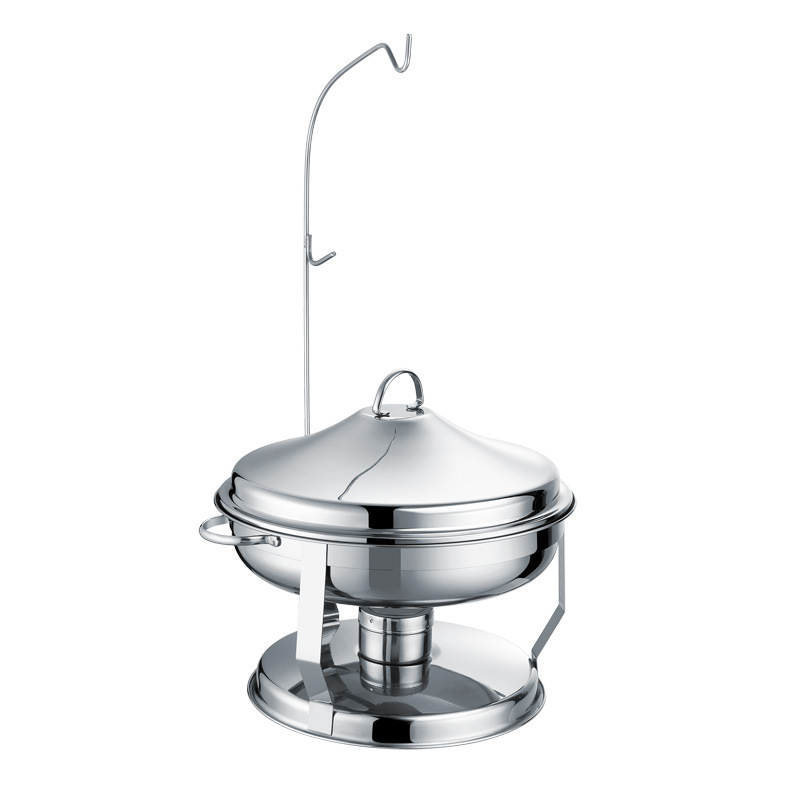 High-end dining stove with hanging lid, commercial multi-functional hot pot, luxury buffet, intelligent details Picture