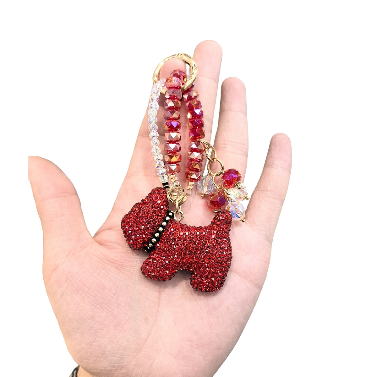 Creative French Bulldog car pendants, bag decorations, dog key accessories, cartoon keychains, trendy and cute pet pendants details Picture