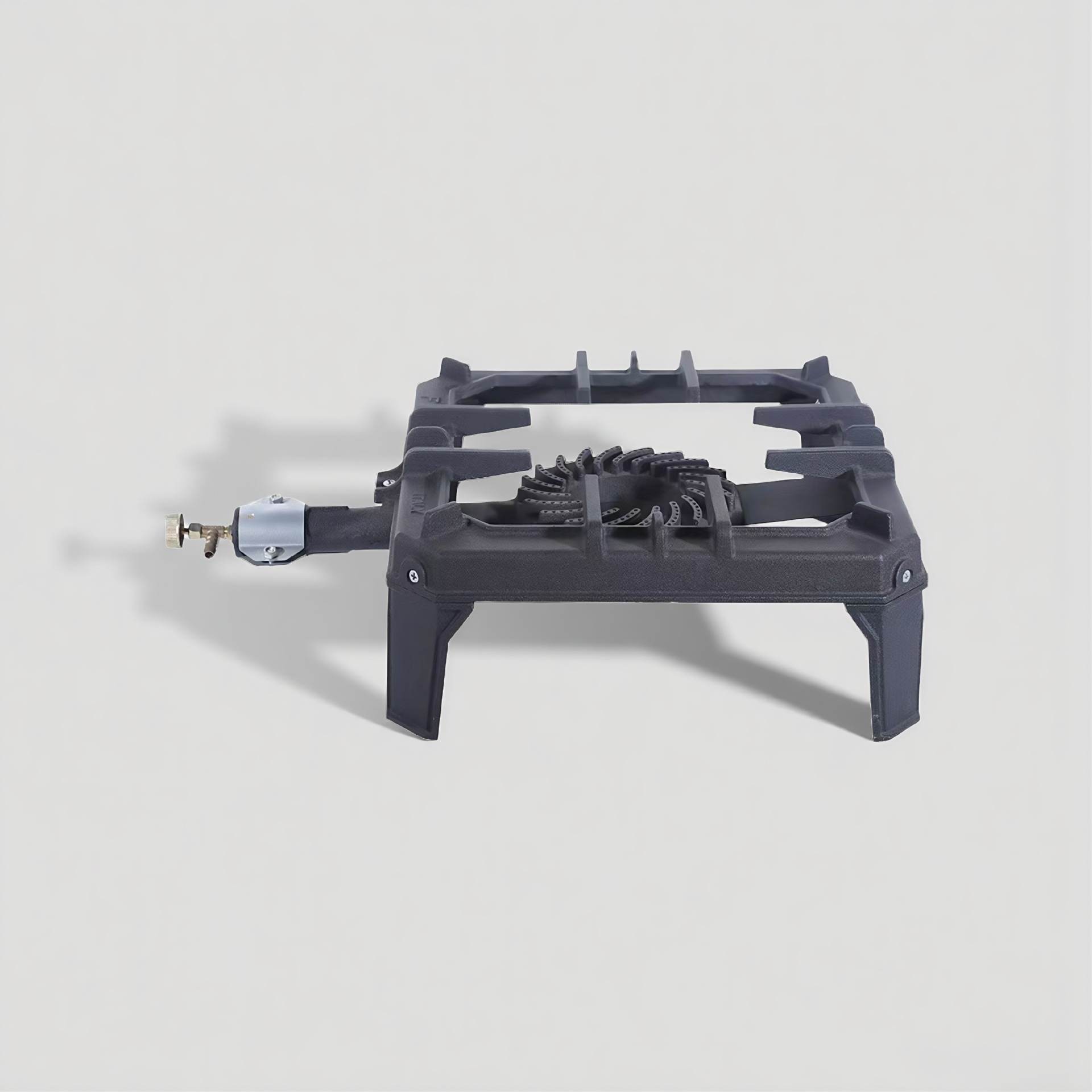 厂家直供户外野炊厨具猛火炉单眼铸铁商用燃气炉头猛火灶批发GB26