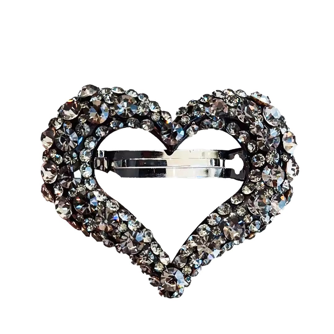 发夹/抓夹/发卡/头饰水钻/头饰白底实物图