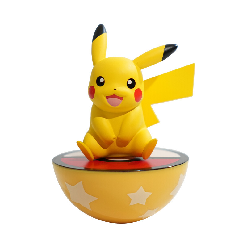 Official Pokemon seated figurine series, trendy toys, figurines, dolls, gifts, home and office desktop decorations Item Picture