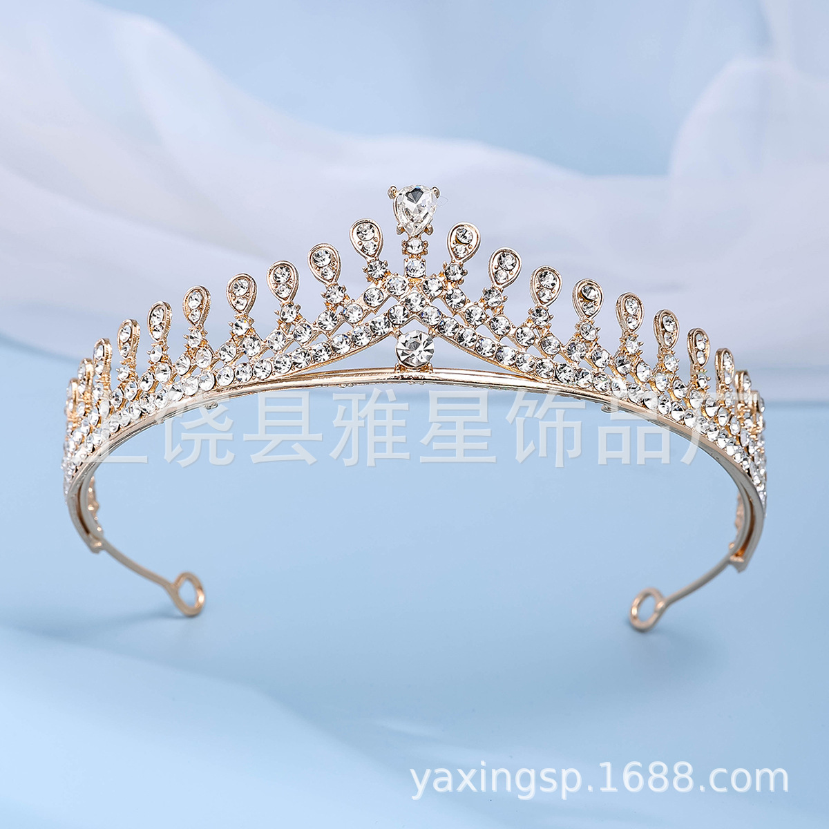 皇冠儿童/饰品/王冠/皇冠/锆石皇冠细节图