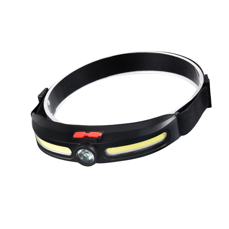 New cross-border multi-functional COB floodlight, led outdoor cycling, night running and night fishing light, USB charging strong bald light