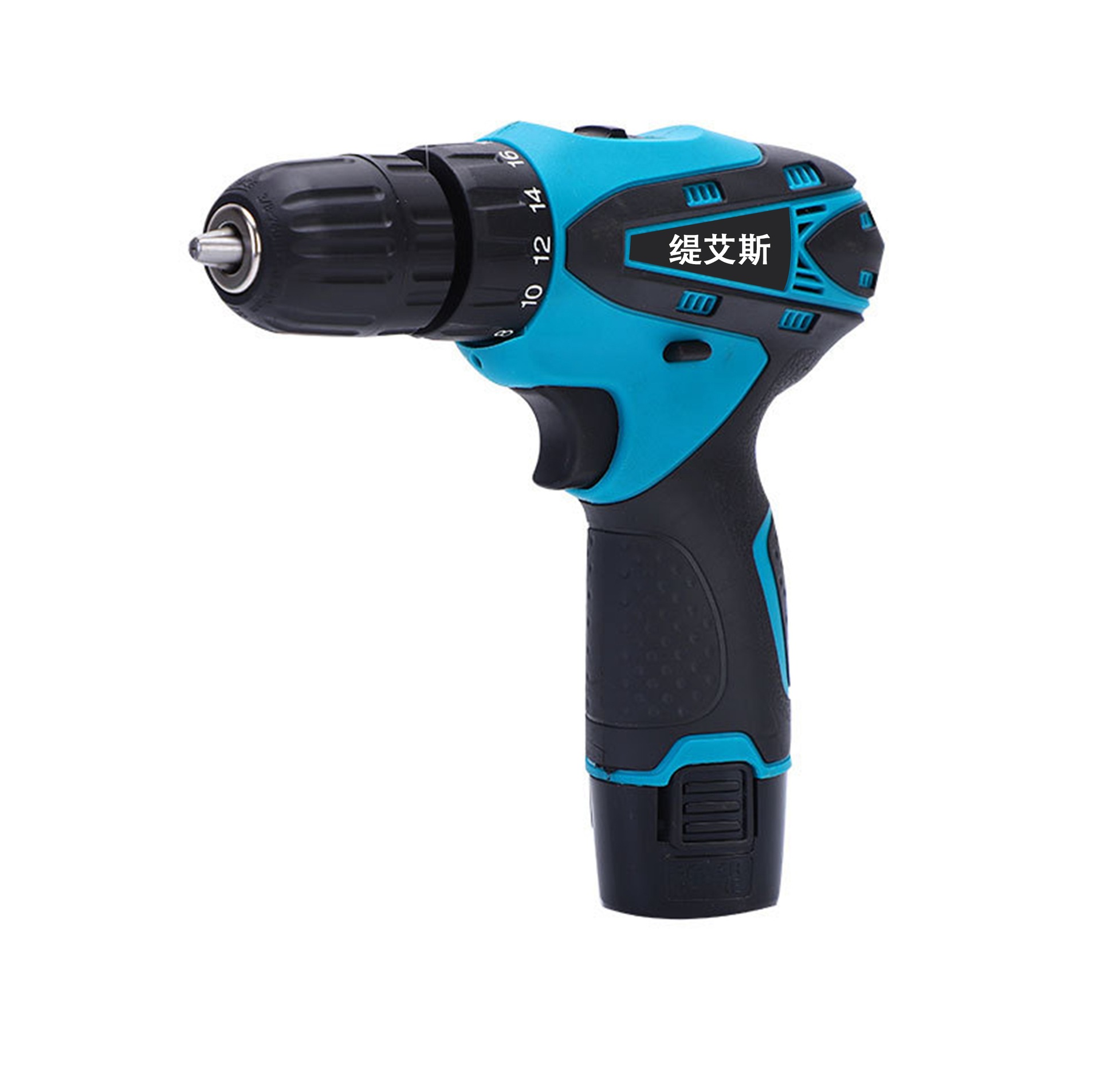 Household multi-functional handheld lithium battery drill, electric screwdriver tool set, rechargeable handheld lithium battery drill wholesale Item Picture