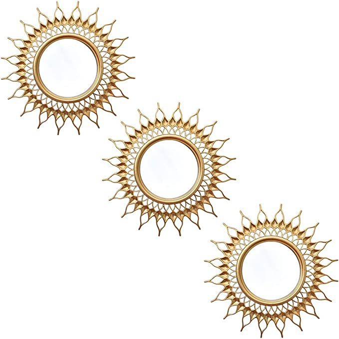 European-style sunglasses, wall-mounted mirrors, living room, bathroom, dining room, home decoration and arrangement, entrance hall, wall decoration mirrors Item Picture