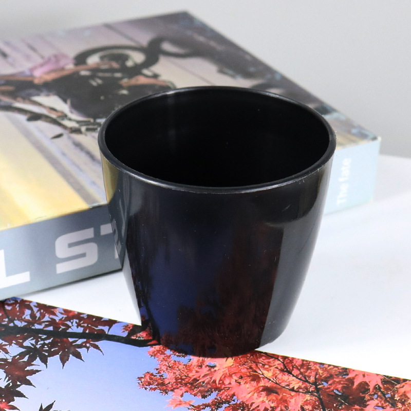 Balcony household succulent plant cultivation POTS, office desk decoration green plant flowerpots, plant plastic flowerpots Specification image