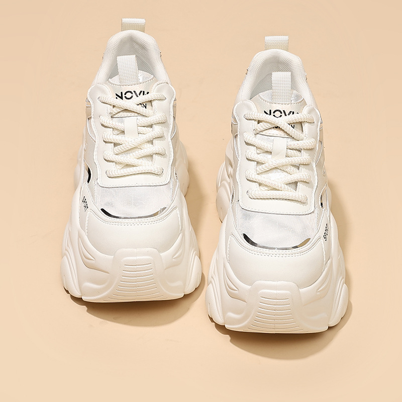 Insole height-increasing dad shoes for women, Spring 2026 new style comfortable and versatile casual shoes for women, thick-soled sports shoes for women Specification image