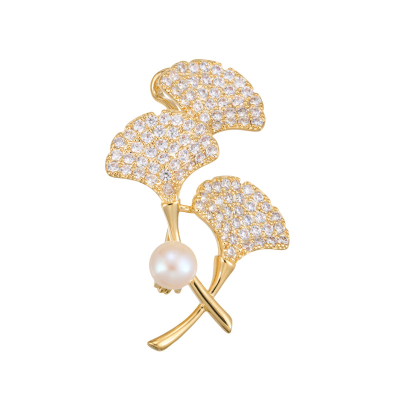 胸针/徽章/辅料/莫桑钻胸针/胸针复古白底实物图