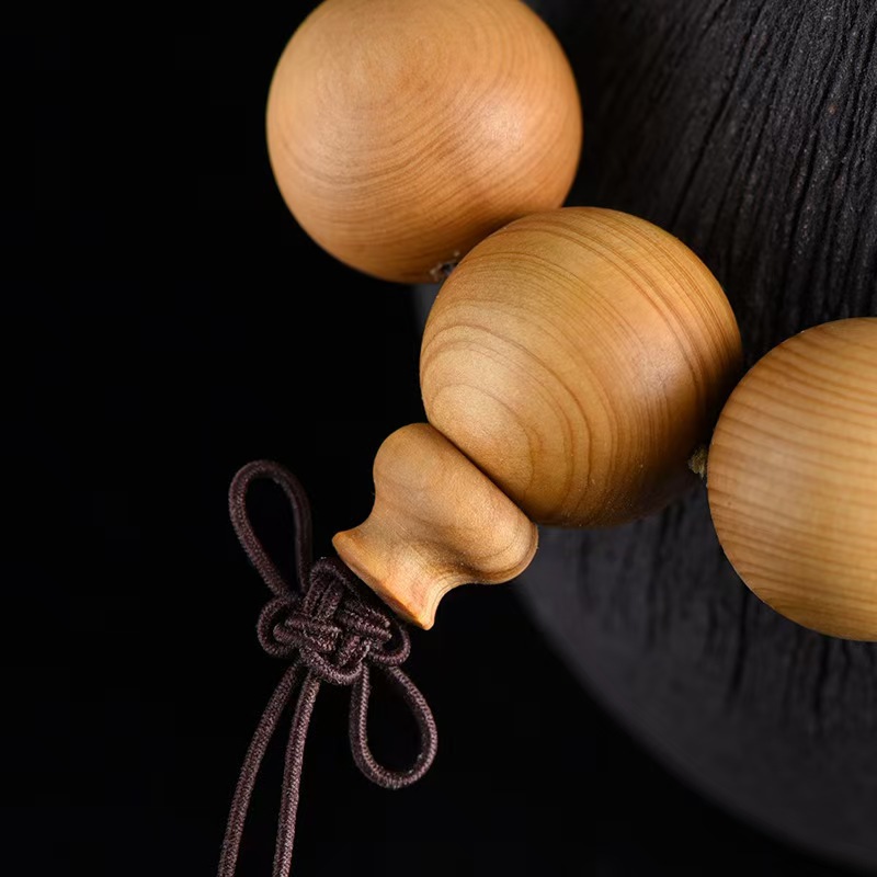 Taihang Yabai genuine plain bead bracelet, exquisitely crafted with small holes, selected 2.0 single circle 108 beads of various sizes as gifts details Picture