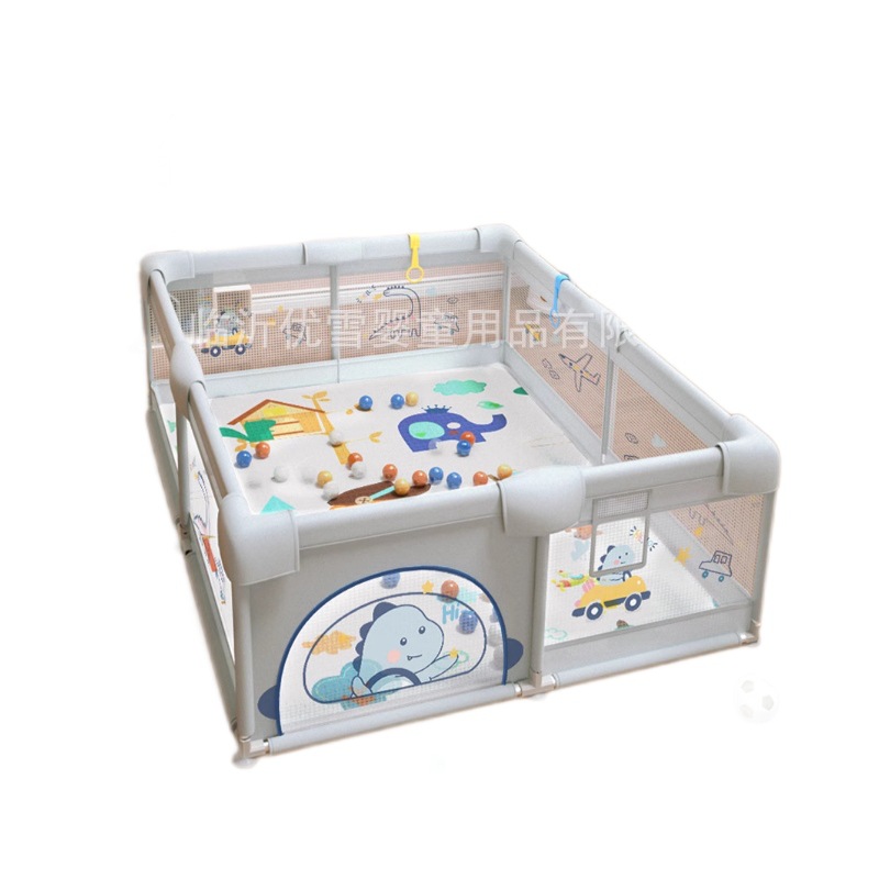 宝宝围栏/小孩室内游戏小屋帐篷/围栏/沙池宝宝沙滩/弹力球白底实物图
