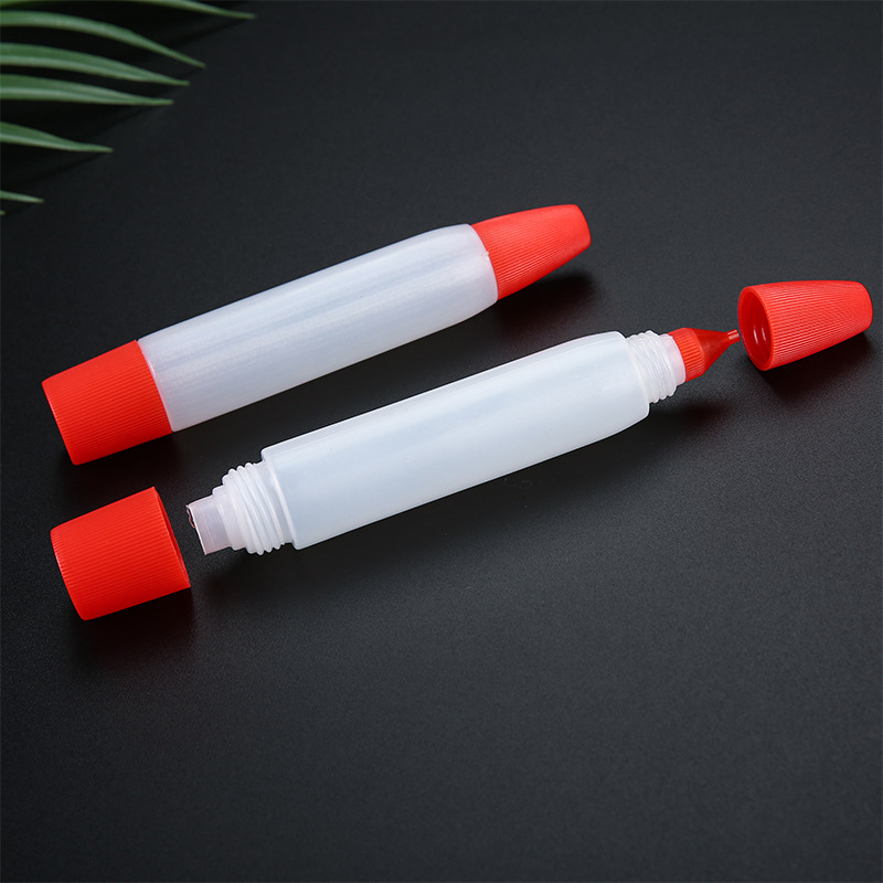 PE double-ended glue tubes, office liquid glue tubes, student cultural supplies, glue sticks, daily packaging materials wholesale factory details Picture