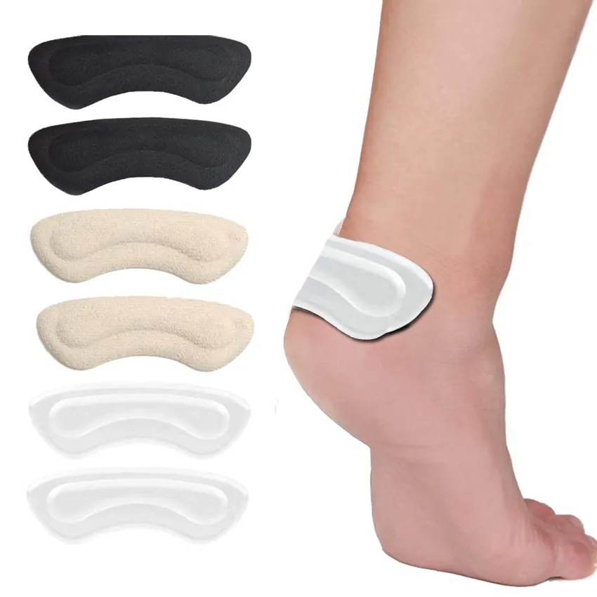PU ensanchado y engrosado detrás del seguidor no seguidor zapato antiabrasión pie pie invisible anti-dolor seguidor ajuste el tamaño del zapato parche details Picture