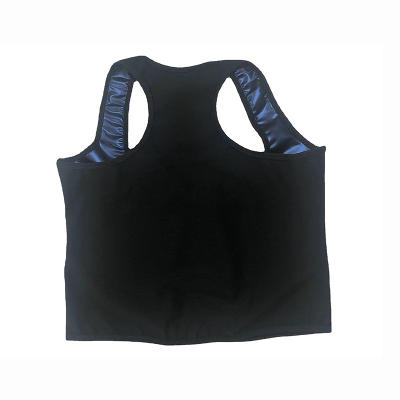 Wholesale Of Women's Sweat-Inducing Wear, Fitness Sweat-Inducing Wear, Abdominal Tightening Tight Yoga Sweat-Inducing Coring Zipper Vests For Body Shaping Item Picture