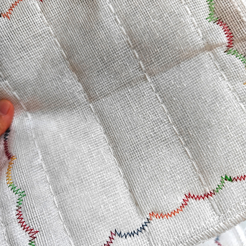 25X25CM rainbow scouring pad, thickened dishcloth, non-shedding, easy to clean, oil-stain removal cloth, wholesale for 1 yuan Specification image