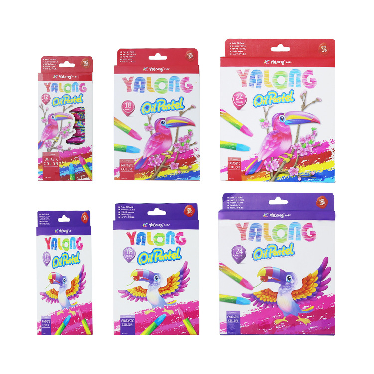 Yalong Cross-border best-selling art paint sets, crayons, children's discounts, professional painting colors, oil paintings, pastels Item Picture