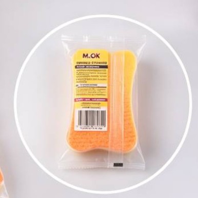 Mr.OK factory direct supply sponge scouring pads, double-sided cleaning sponges, kitchen cleaning sponges, dishwashing sponges, pot scrubbing sponges Specification image