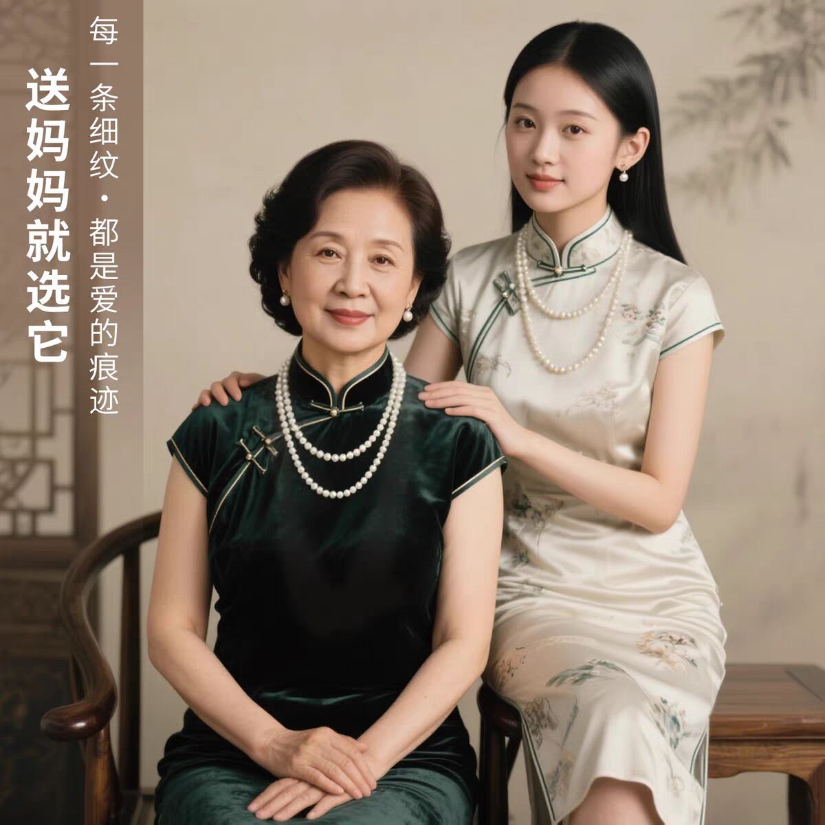 Natural freshwater pearl sweater chain, long, simple and versatile, multi-layer layered cheongsam chain, elegant necklace, Jurchen pearl Application Scenario