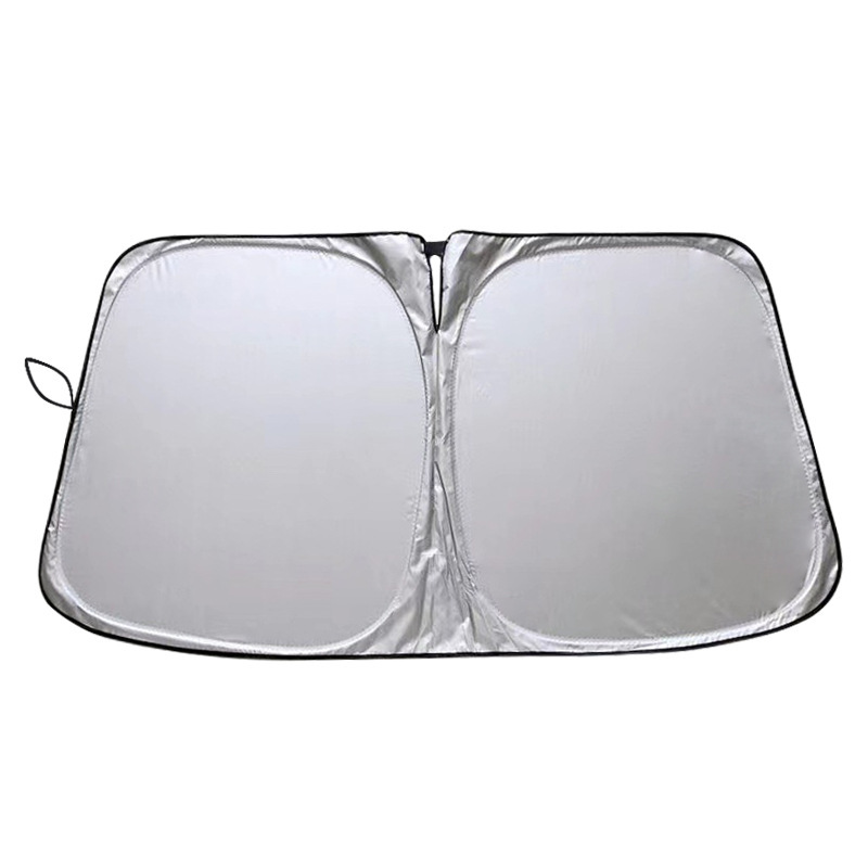 Cross-border bestsellers: Summer heat-insulating peptide silver car sun umbrellas, front windshield sunshades, umbrellas, wholesale sun umbrellas Item Picture