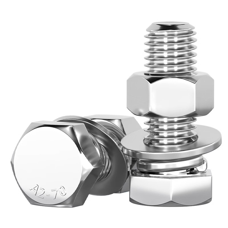 حلزونات من طراز M3-3 M20 ذات لولب من الفولاذ غير القابل للصدأ من طراز 304 mm8m10 مزودة بكمية كبيرة من الأطقم Item Picture
