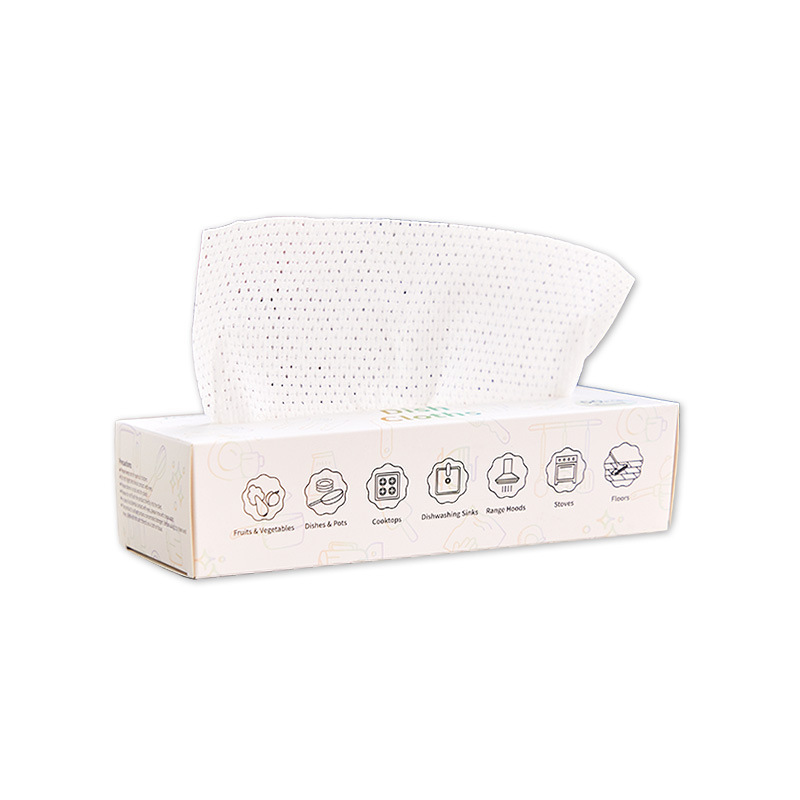 洗碗巾自带洗洁精一次性泡泡洗碗巾高效去污外贸跨境专供白底实物图