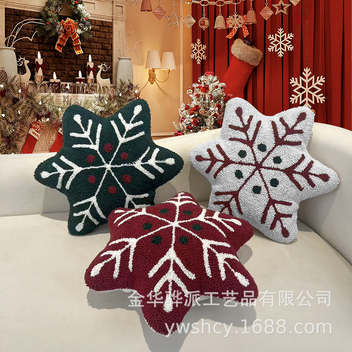 Christmas And New Year Pillow Cushions, Headrest Cushions, Sofa Backrests, Christmas Decoration Pillow Covers, Ins Cartoon Pillows Specification drawing