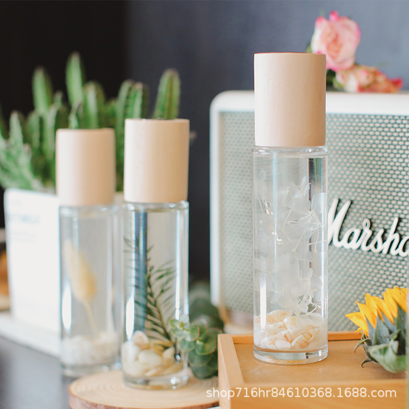 永生花无火藤条香薰家用酒店卧室空气清新剂持久留香房间除臭香水