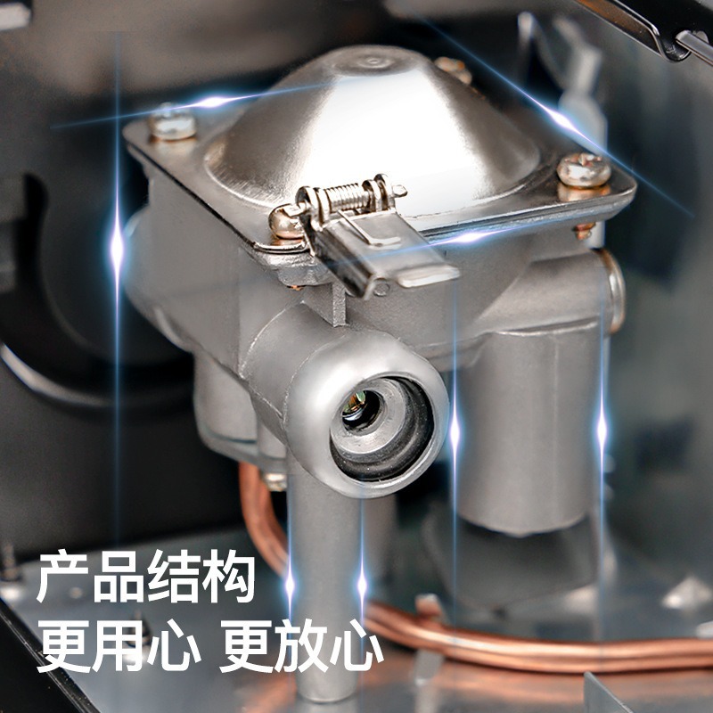 Fujing portable gas stove, dual-burner flameout protection, single-burner gas stove, natural gas stove Specification image