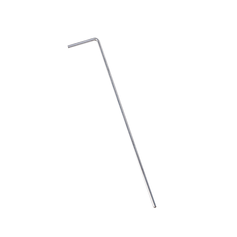 Outdoor canopy tent ground nails, camping fixed ground nails, 7-shaped and L-shaped ground nails, camping tent accessories, iron ground nails wholesale Item Picture