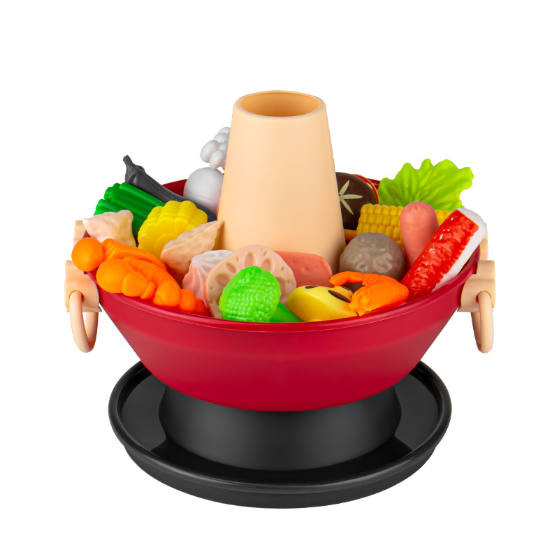 Baozi Pinching Fun Simulation food model, miniature food play diy material, children's toy food model, malleable soft clay Item Picture