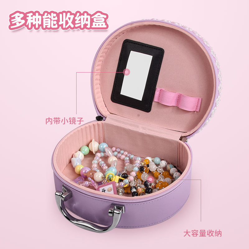 2025 New handmade diy makeup bag, handbag, cream doughnut bag, children's handmade material bag, toy Application Scenario