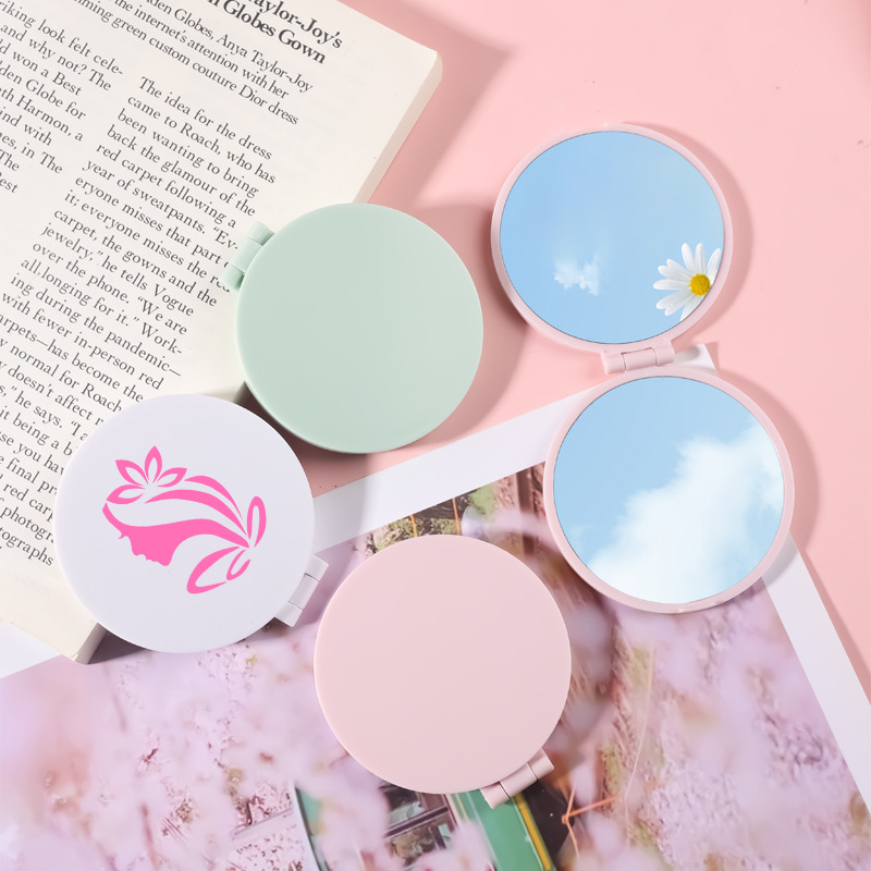 梳子镜子/化妆镜/镜子/镜子化妆镜/硅胶小镜子细节图